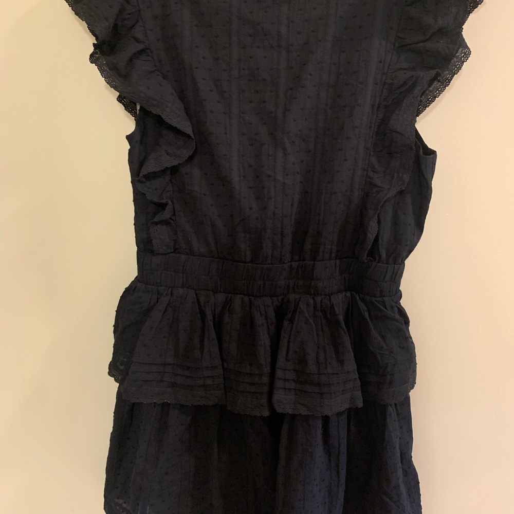 Lulus Riffled Mini Dress - Picture 4 of 5